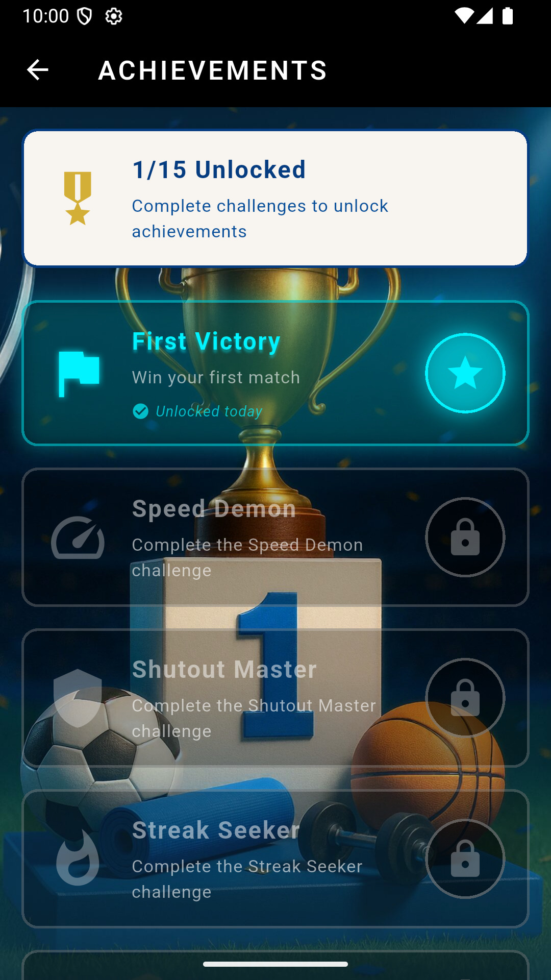 Statistics Dashboard